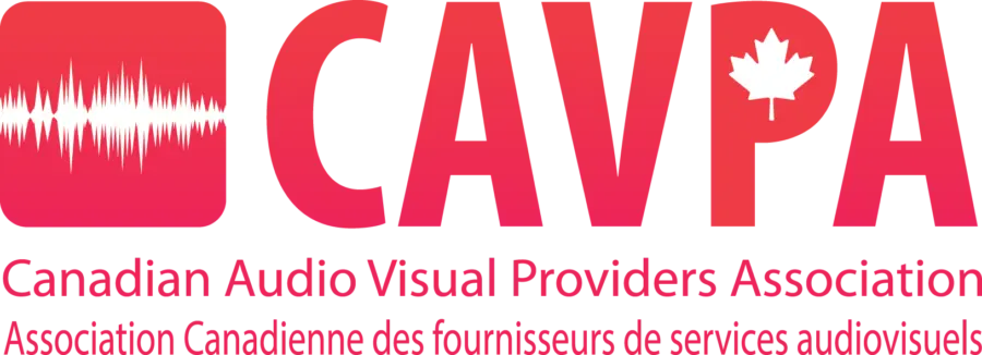 Proud member of CAVPA — Canadian Audio Visual Providers Association